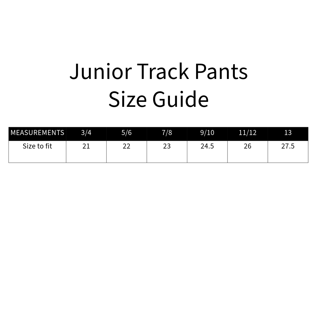Junior Track Pants