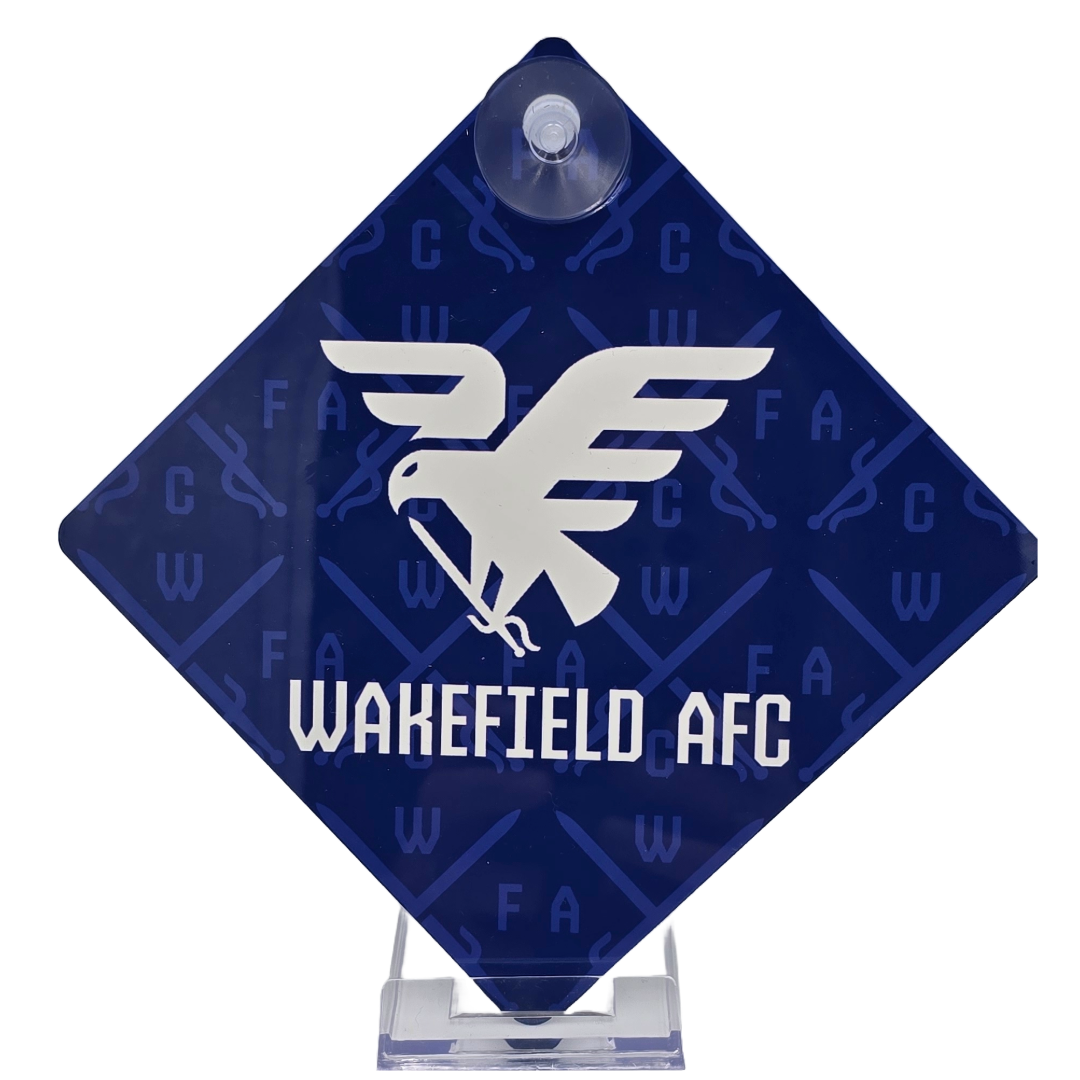 Wakefield AFC Car Sign