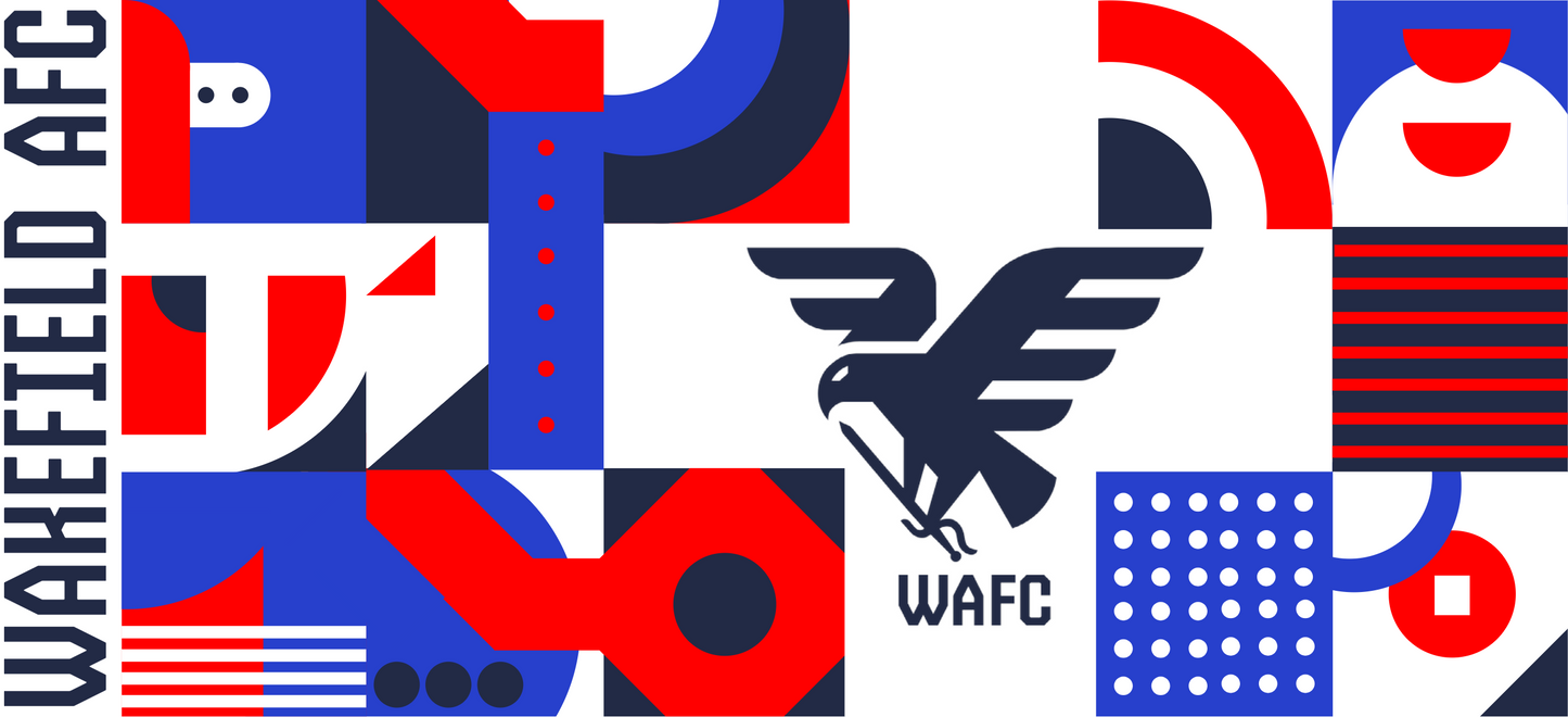 Wakefield AFC Bowling Water Bottle Blocks