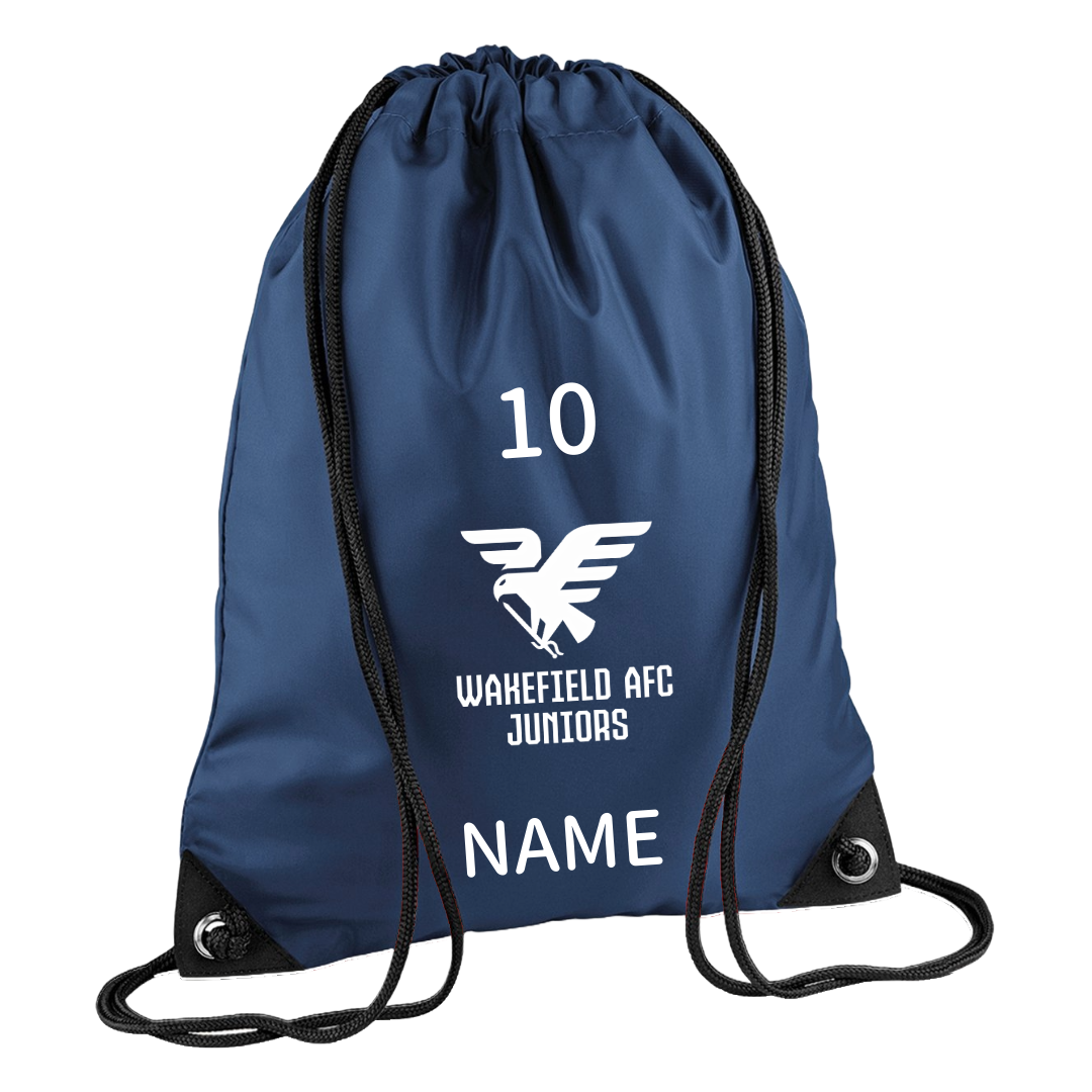 Wakefield AFC Juniors Drawstring Gym Bags