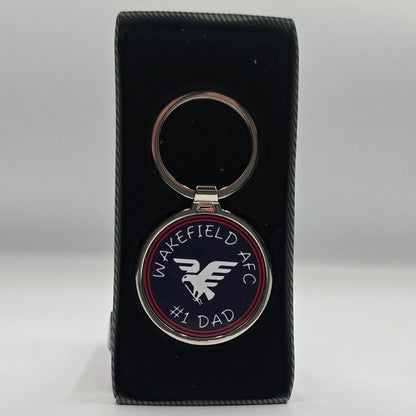 Wakefield AFC - Fathers Day Round Key Ring