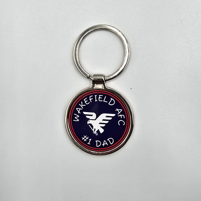 Wakefield AFC - Fathers Day Round Key Ring