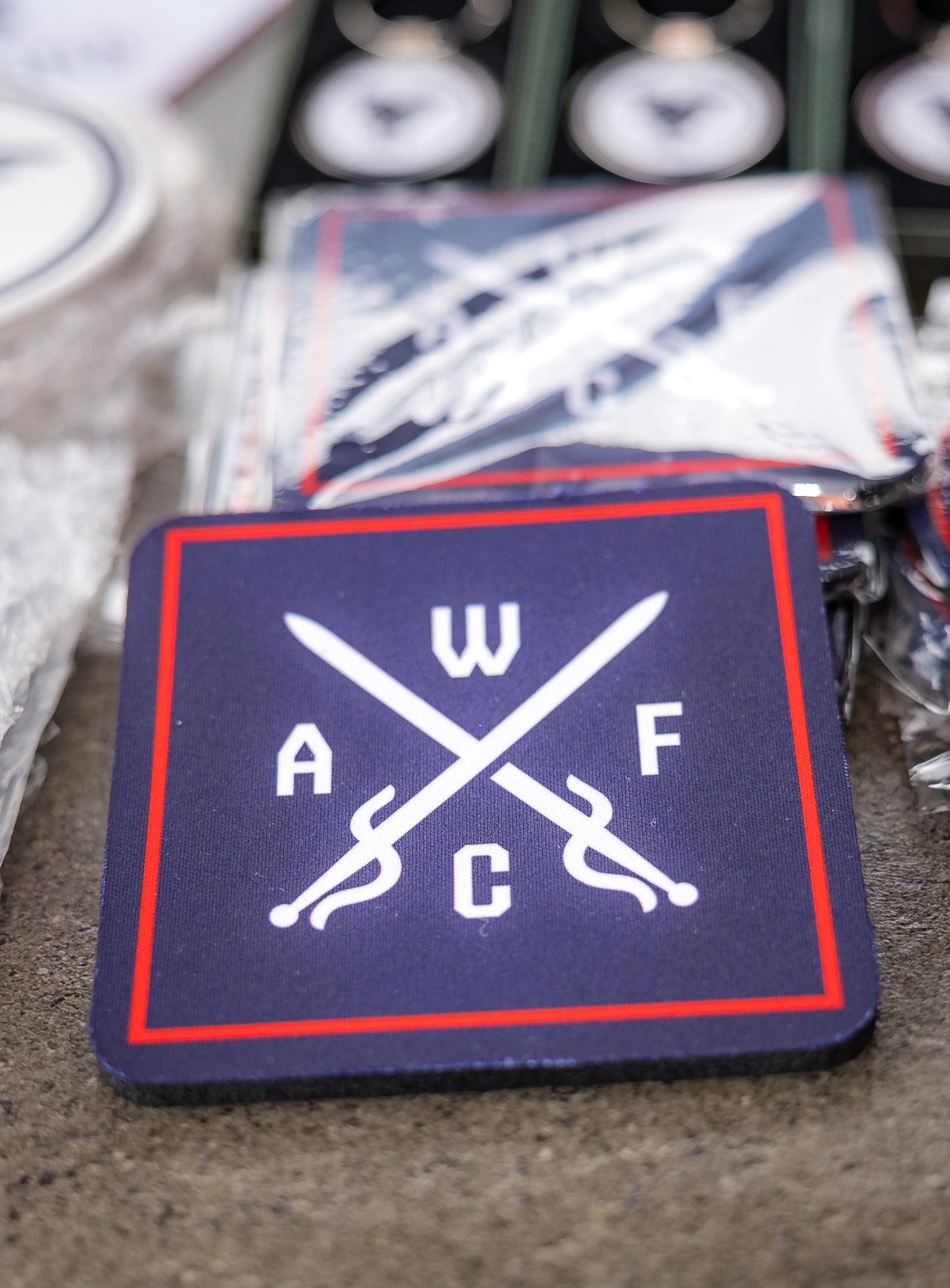 Wakefield AFC Square Neoprene Coasters
