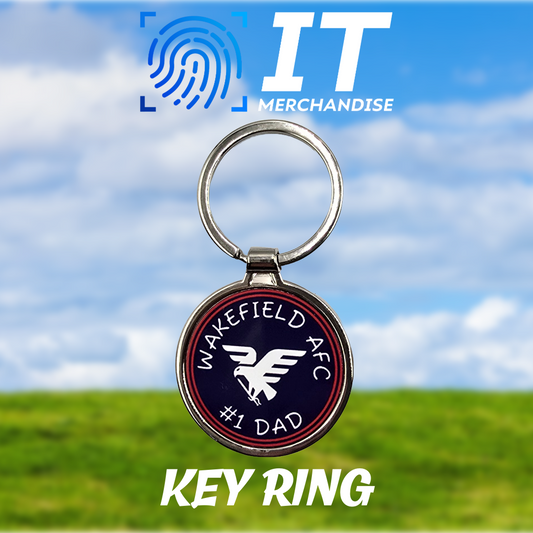 Wakefield AFC - Fathers Day Round Key Ring