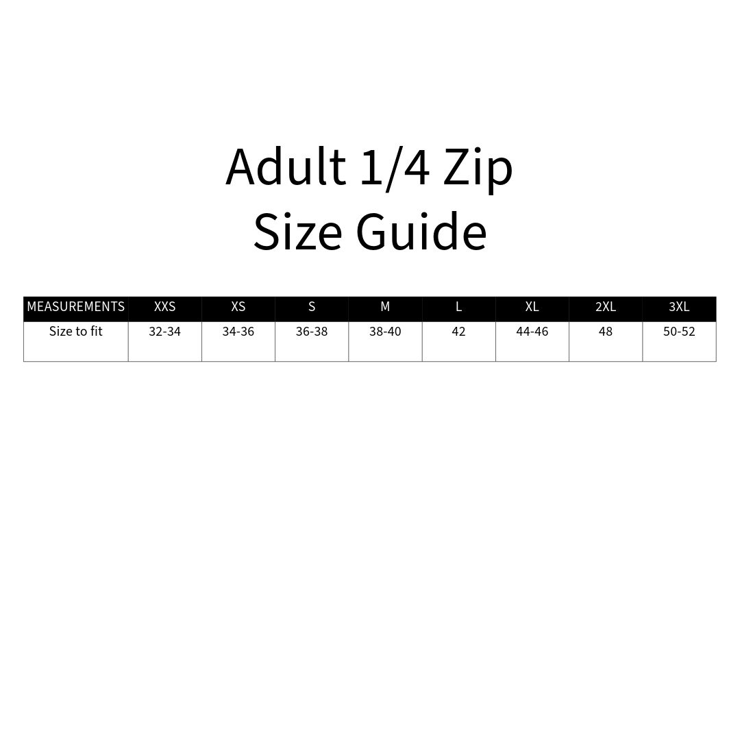 Adult 1/4 Zip