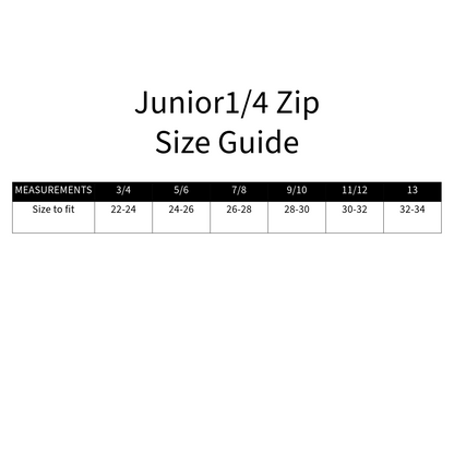 Junior 1/4 Zip