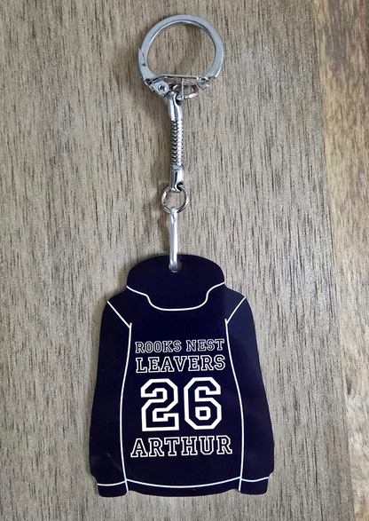 Rooks Nest Leavers Key ring
