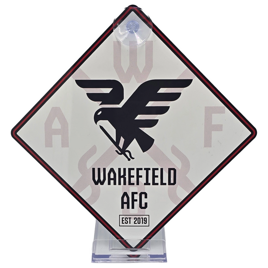 Wakefield AFC Car Sign