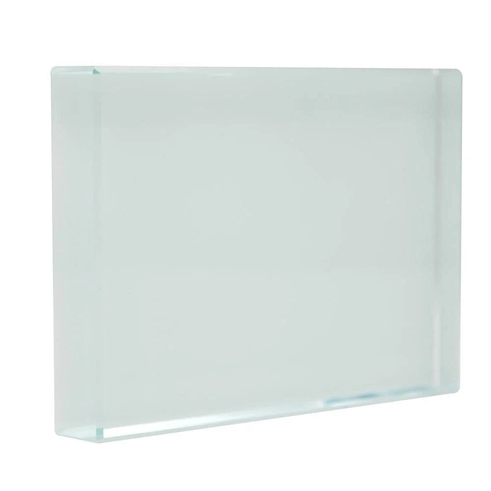 Square Edge - Crystal Block Award - Extra Large